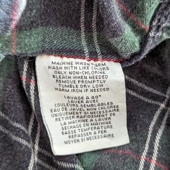 Denim & Supply Green Plaid Flannel Shirt - Picture 5 of 5